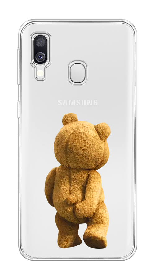 

Чехол на Samsung Galaxy A40 "Медвежья спина", Коричневый;прозрачный, 28050-1