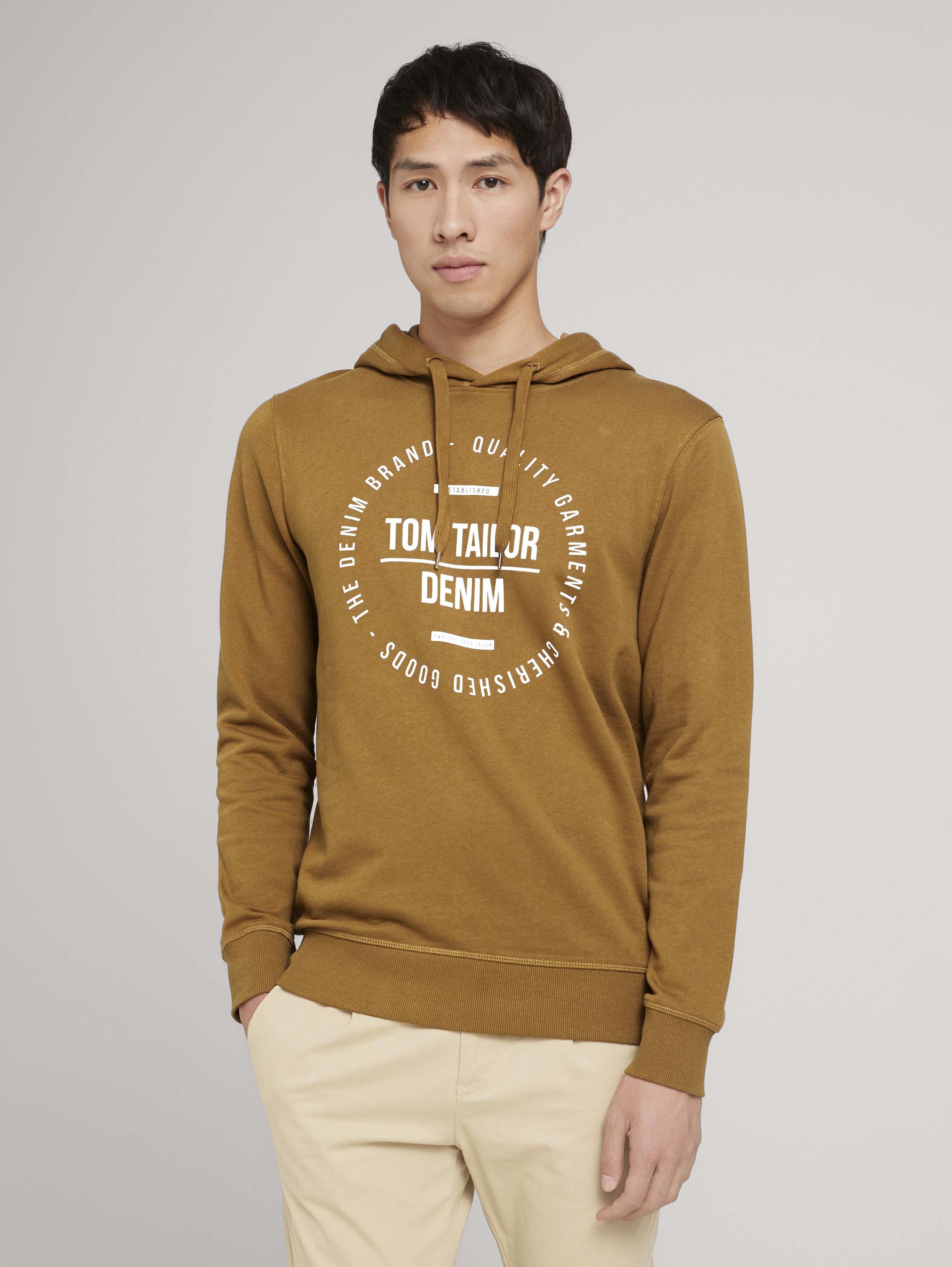 

Толстовка мужская TOM TAILOR 1027616 коричневая XXL, 1027616