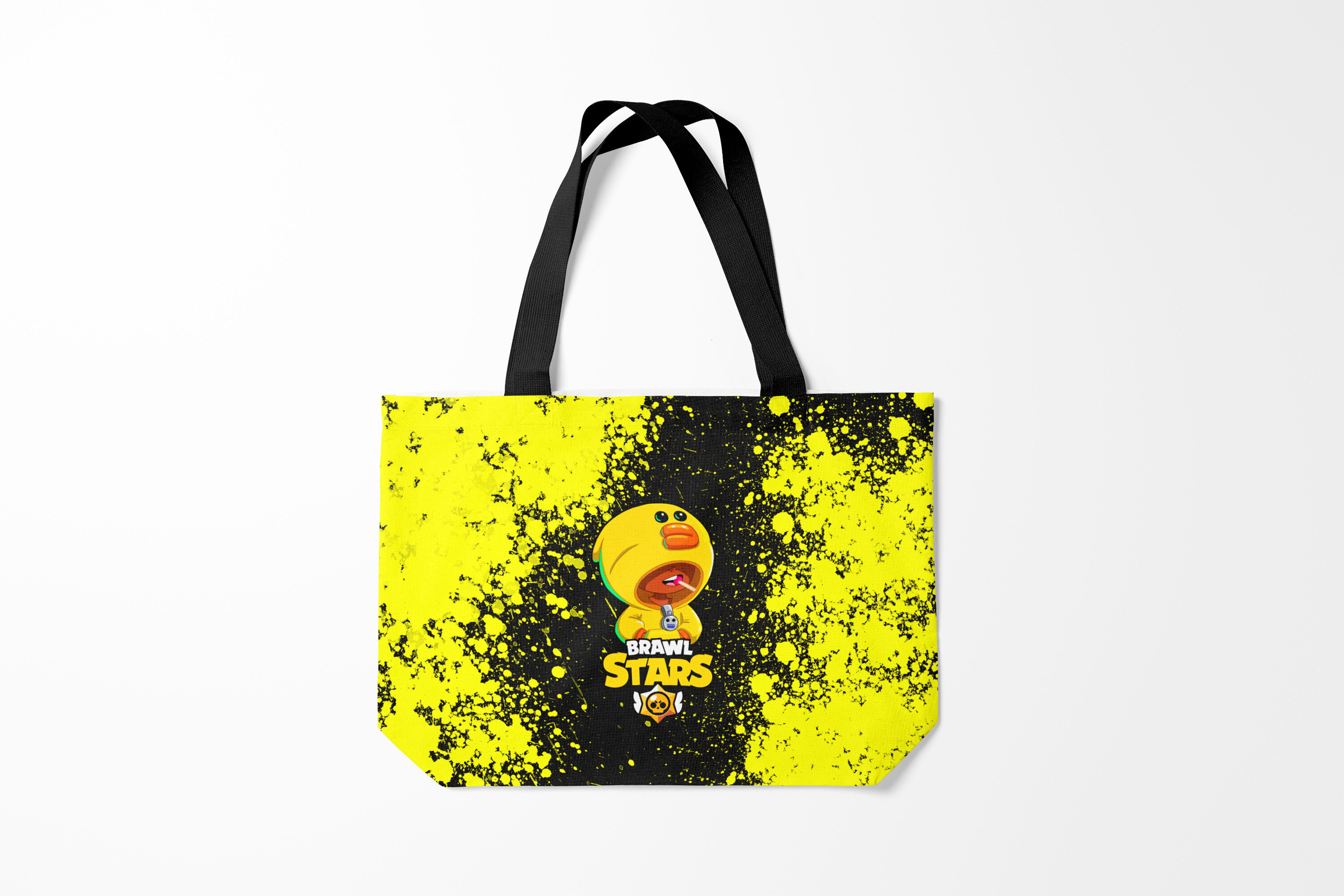 

Сумка шoппер унисекс Burnettie Brawl Stars SALLY LEON, желтый, Brawl Stars SALLY LEON