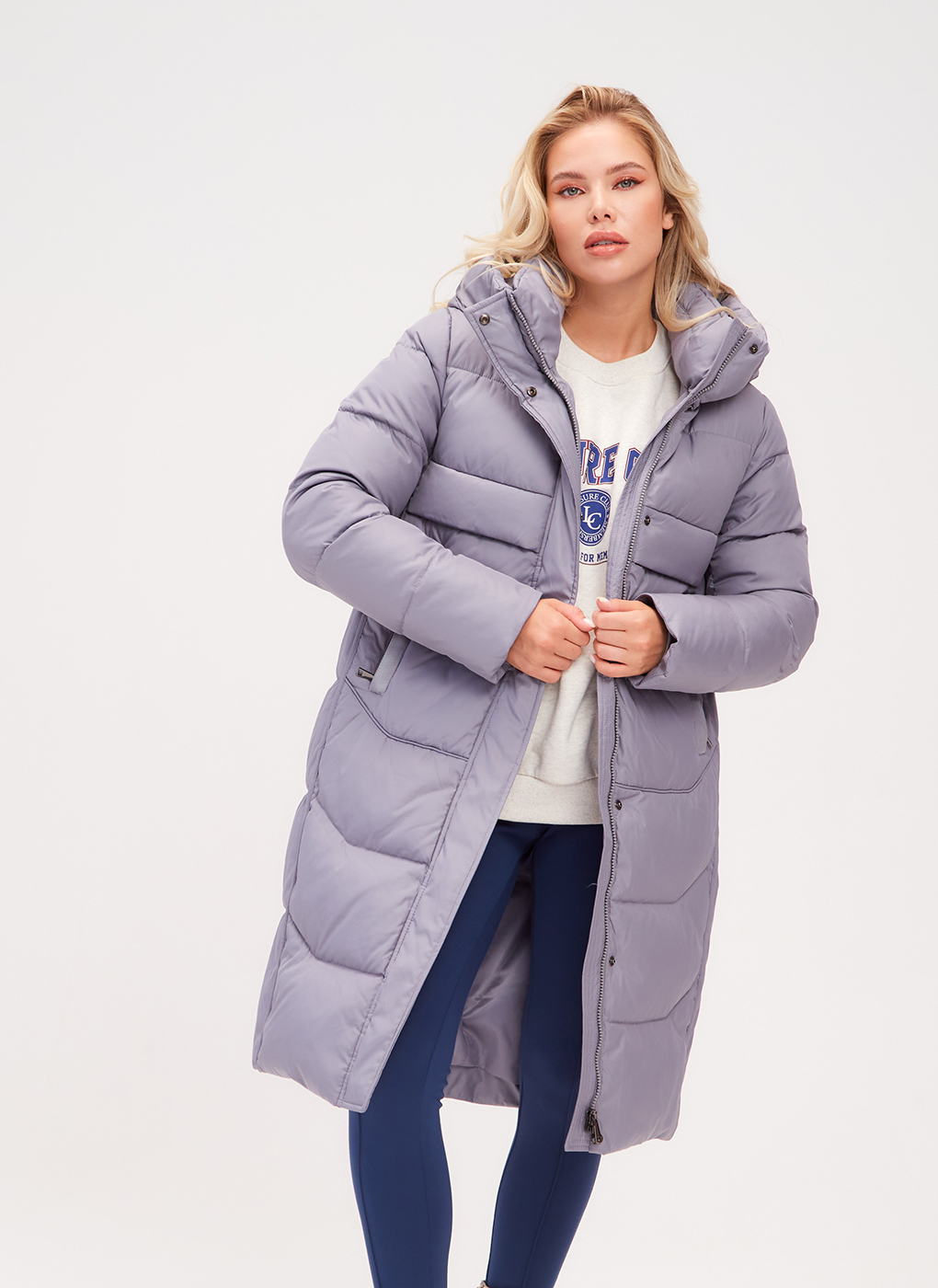 

Куртка женская Britt 56471 серая 48 RU, 56471