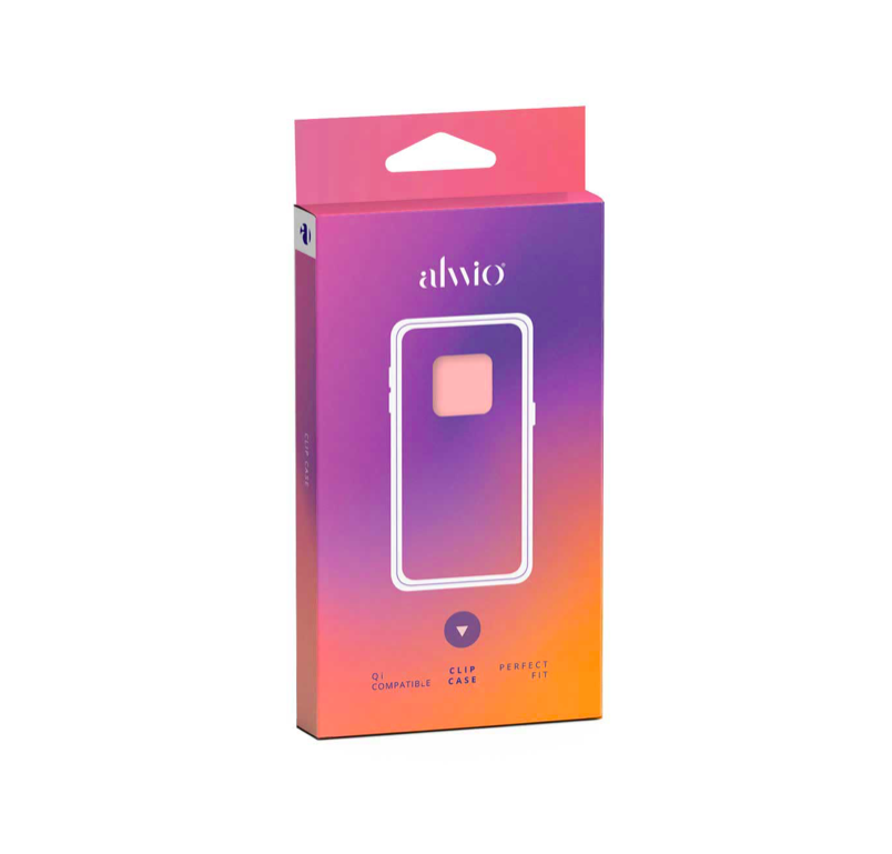 Чехол силиконовый Alwio для Realme C25, soft touch, светло-розовый