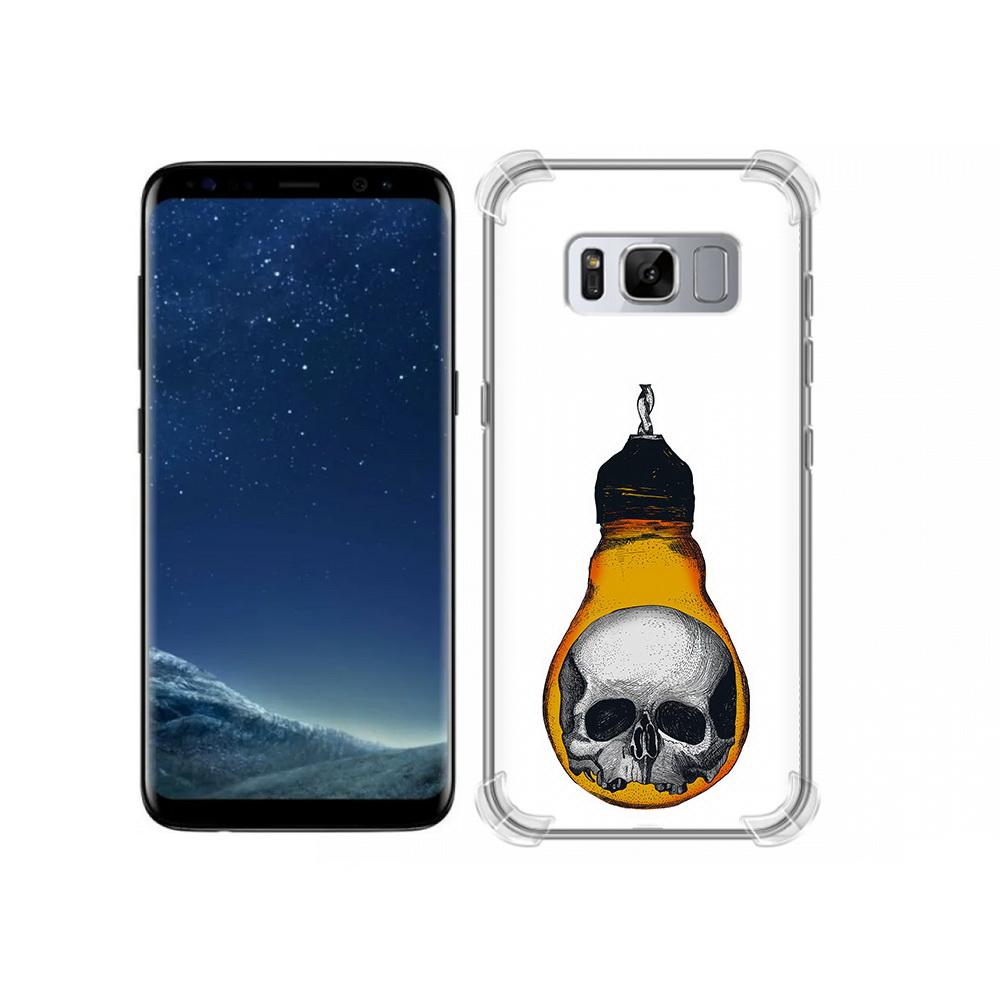 Чехол MyPads Tocco для Samsung Galaxy S8 череп в лампочке (PT62300.601.676)