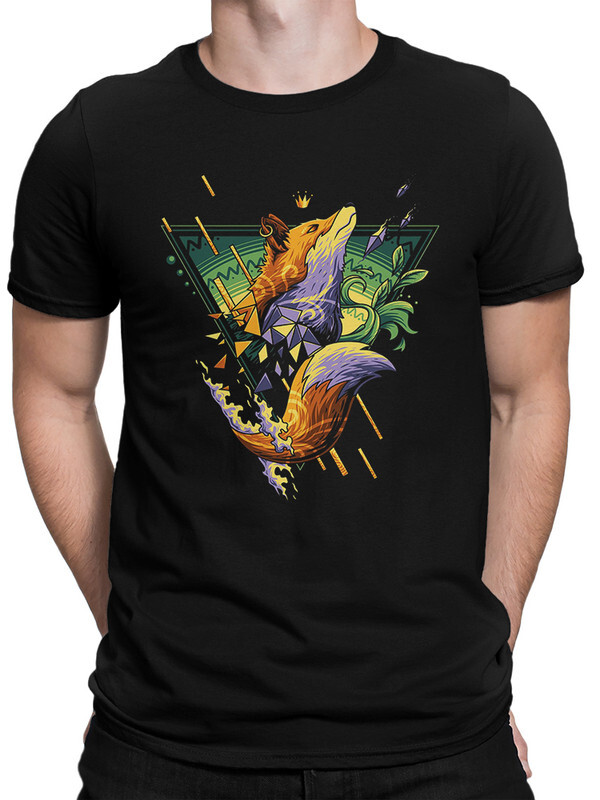 

Футболка мужская DreamShirts Studio Сказочный Лис 026-foxart-2 черная S, Черный, Сказочный Лис 026-foxart-2