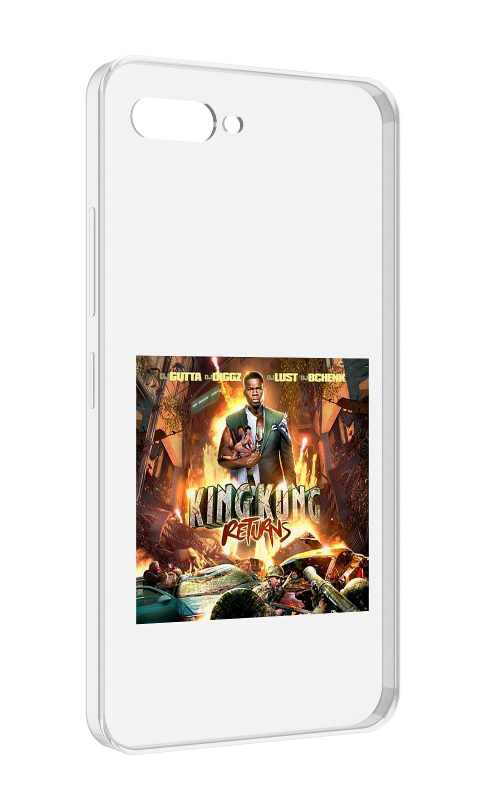 

Чехол MyPads 50 Cent - King Kong Returns для ITEL A25 / ITEL A25 Pro / ITEL A35, Прозрачный, Tocco