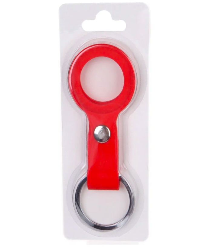 

Брелок-подвеска mObility для APPLE AirTag 9cm Silicone Red УТ000026716, Красный