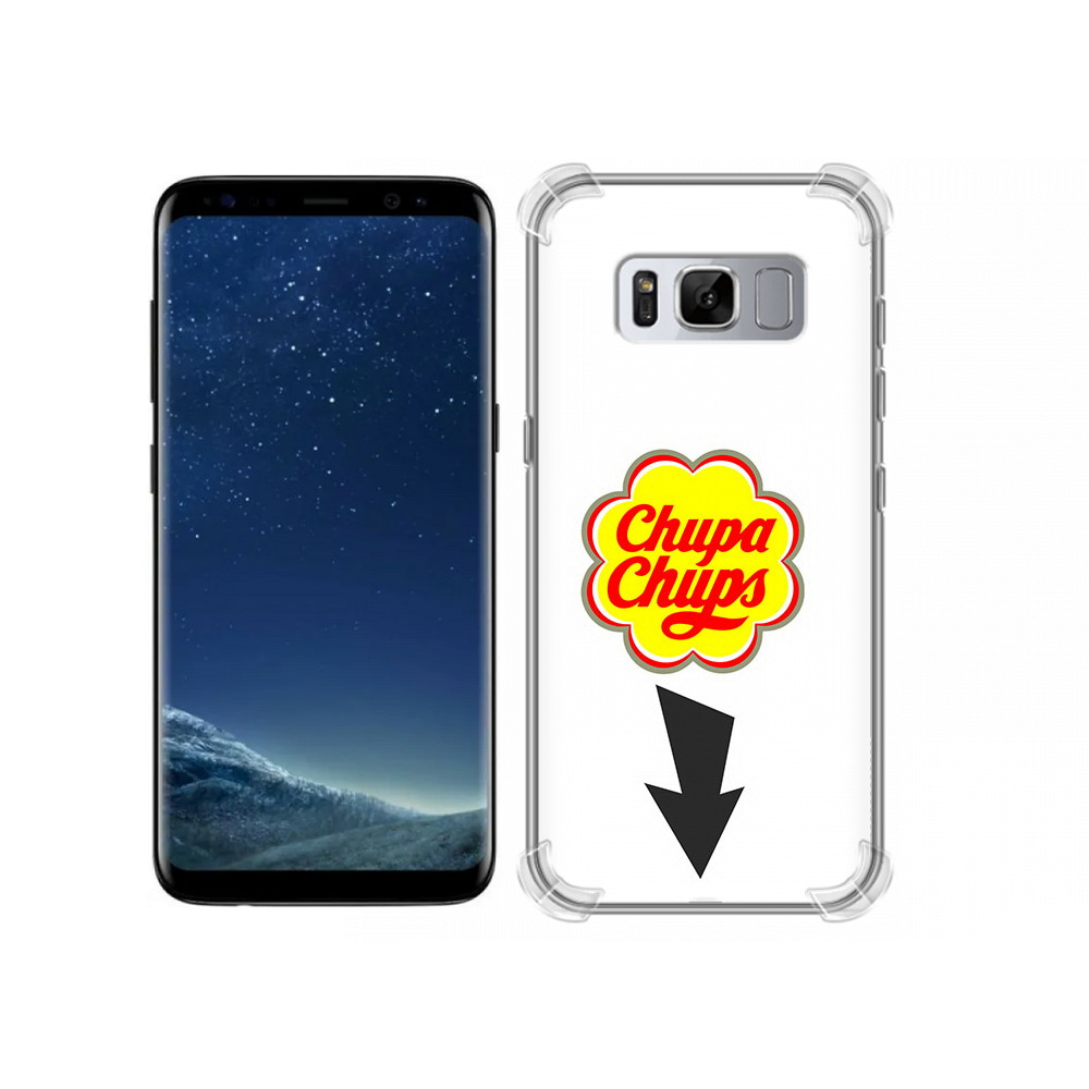 

Чехол MyPads Tocco для Samsung Galaxy S8 чупа чупс (PT62300.601.694), Прозрачный, Tocco