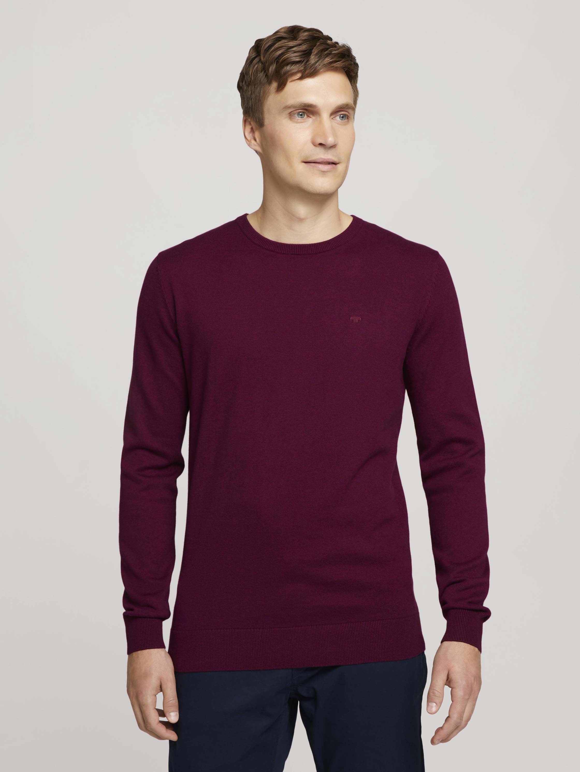 

Джемпер мужской TOM TAILOR 1027661 красный XS