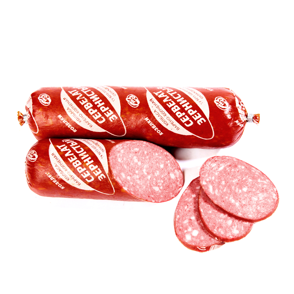 

Колбаса Козелки Сервелат сырокопченая