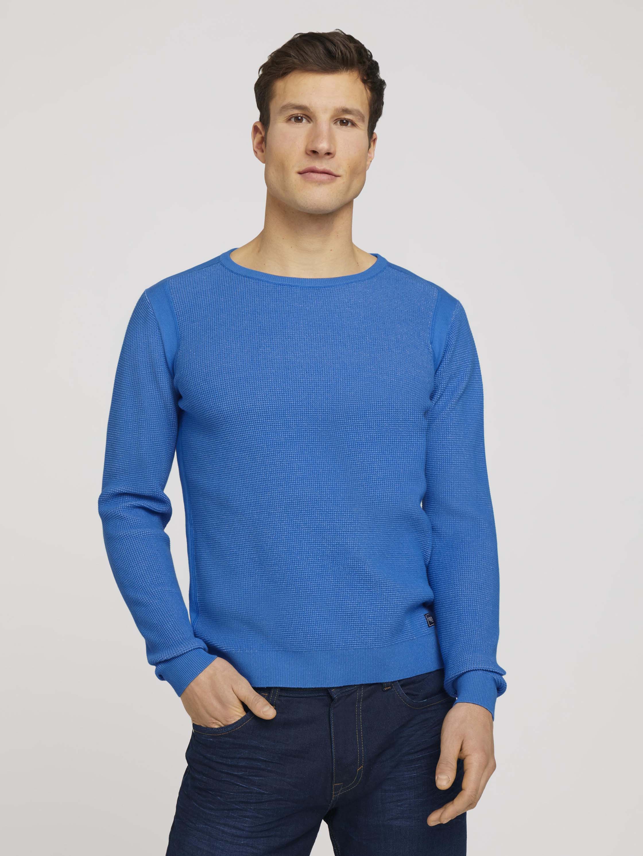 

Джемпер мужской TOM TAILOR 1022194 синий XXXL, 1022194