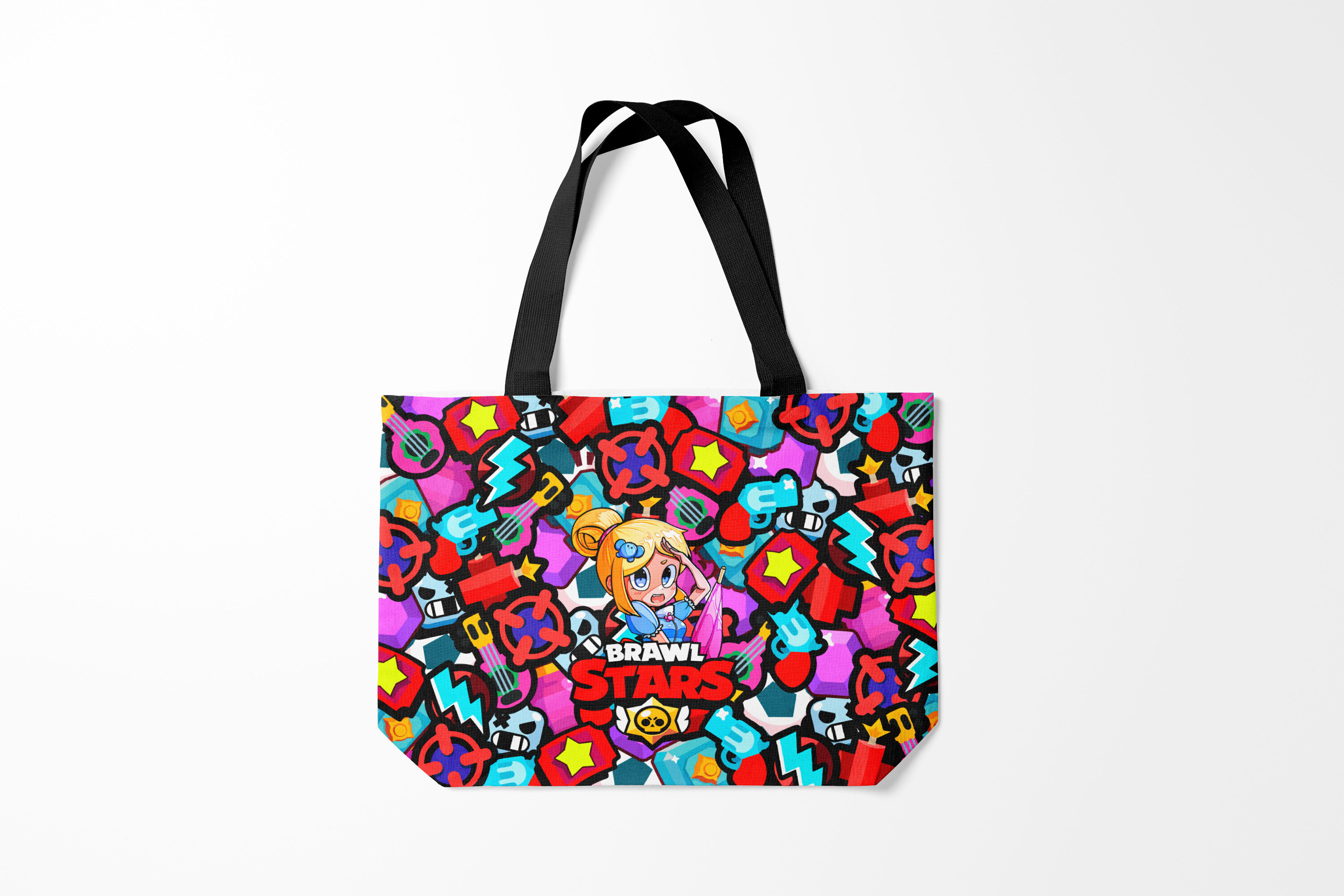 

Сумка шoппер унисекс Burnettie Brawl Stars PIPER, разноцветный, Brawl Stars PIPER