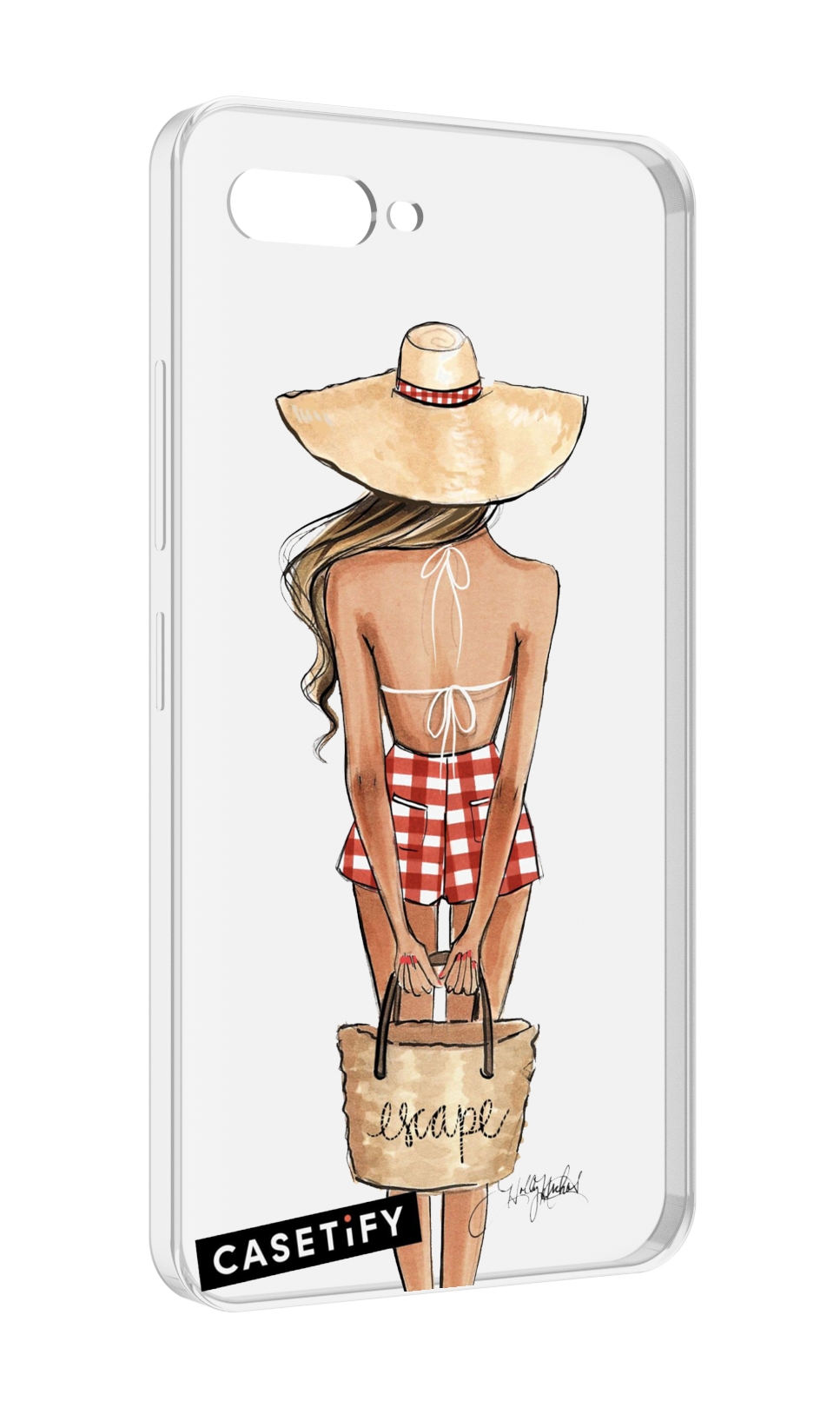 

Чехол MyPads CASETiFY женский для ITEL A25 / ITEL A25 Pro / ITEL A35, Прозрачный, Tocco