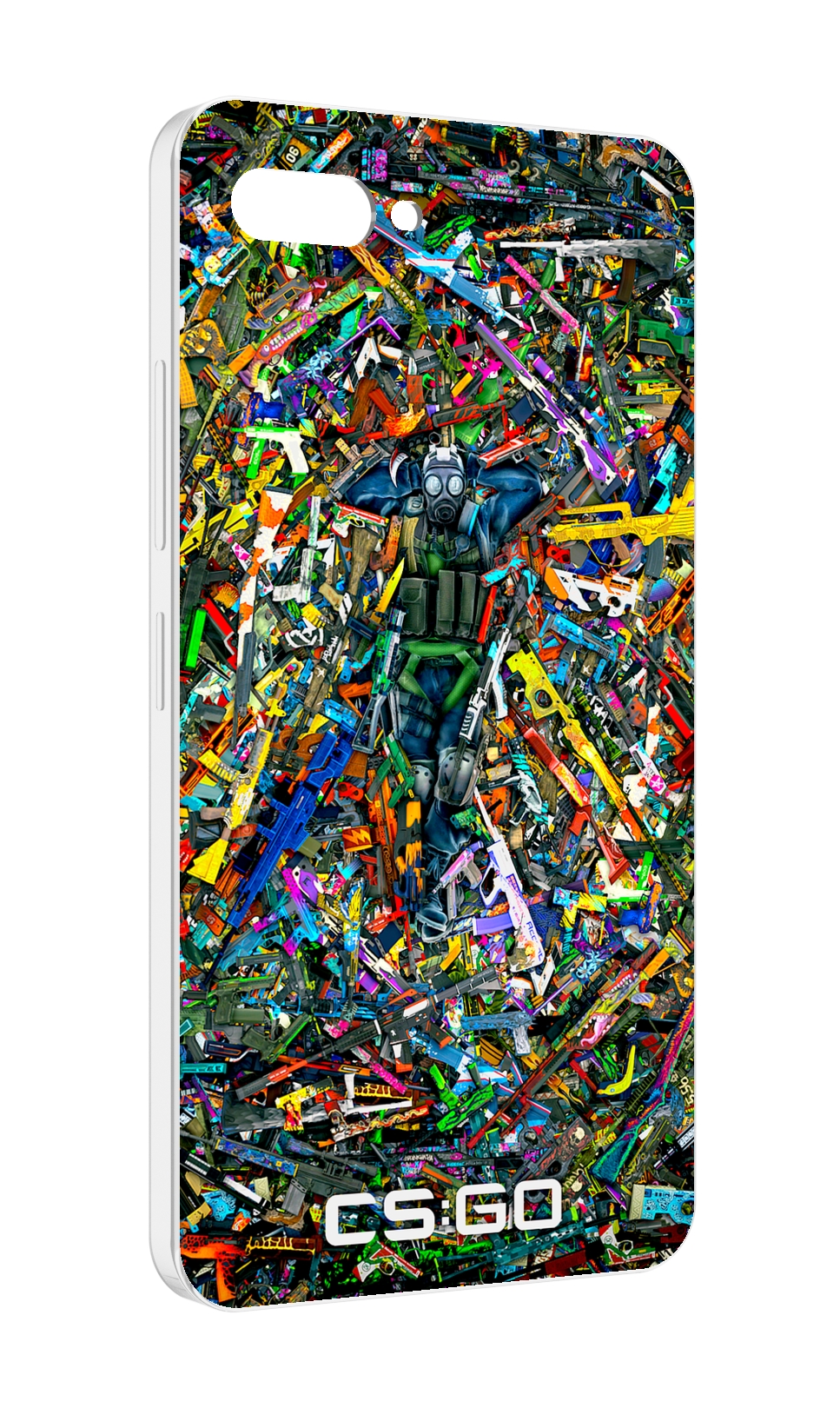 

Чехол MyPads CS GO guns skins мужской для ITEL A25 / ITEL A25 Pro / ITEL A35, Прозрачный, Tocco
