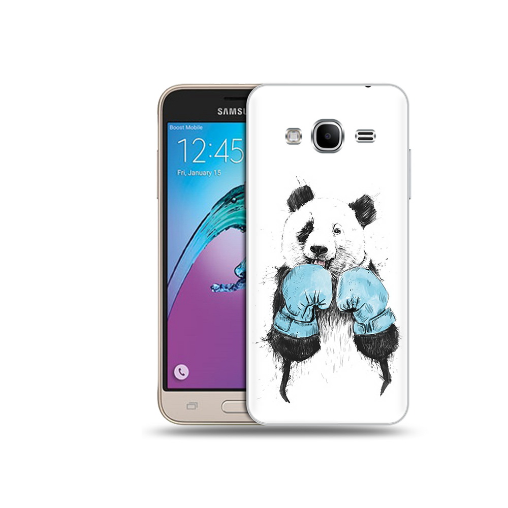 

Чехол MyPads Tocco для Samsung Galaxy J3 (2016) панда боксер (PT29089.580.531), Прозрачный, Tocco