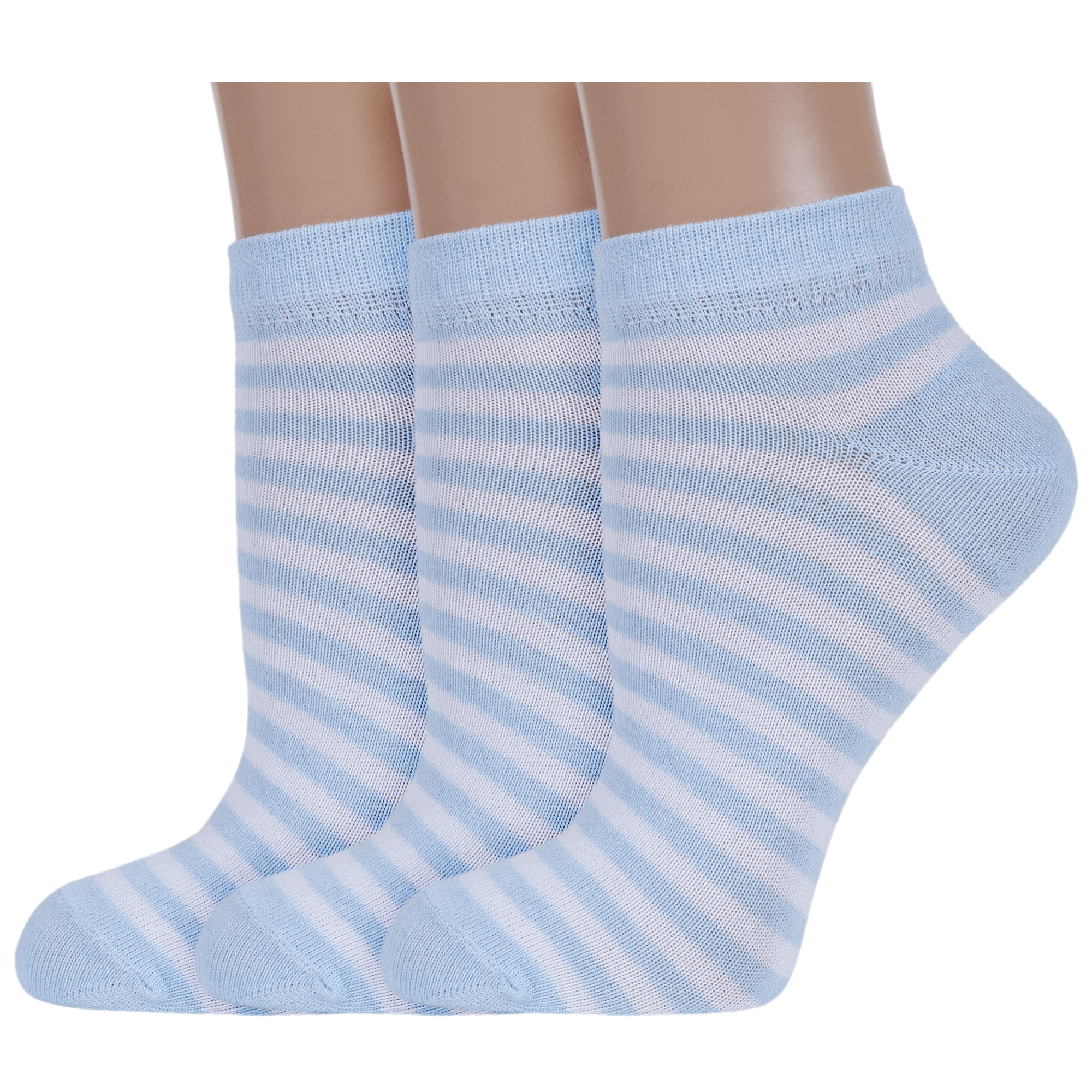 Комплект носков женских Борисоглебский трикотаж 3-6С62 разноцветных 23-25