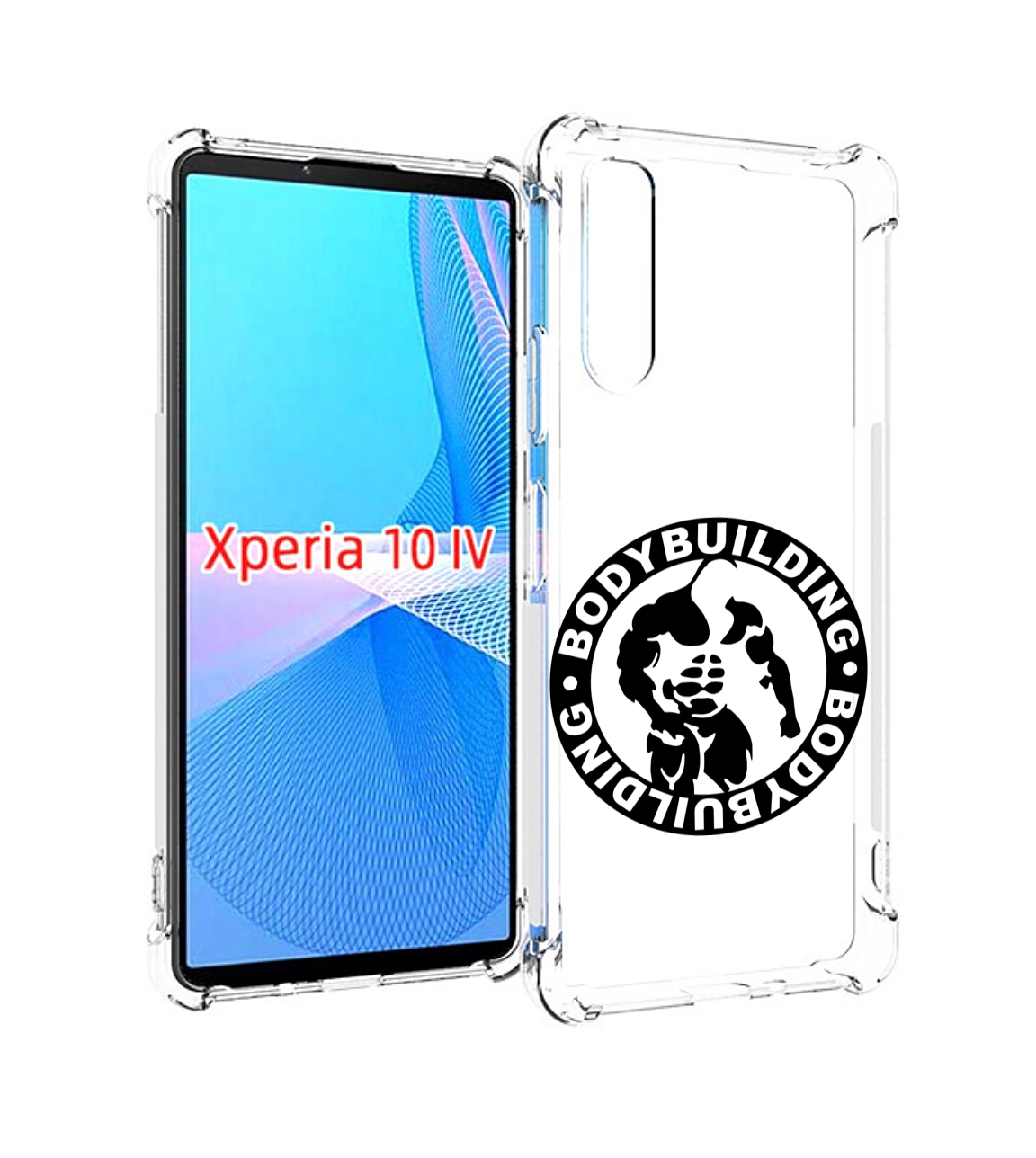 

Чехол MyPads бодибилдинг для Sony Xperia 10 IV (10-4), Прозрачный, Tocco