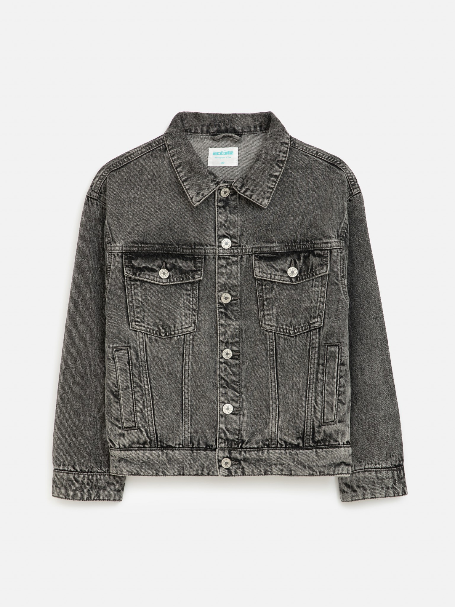 Куртка джинсовая детская Acoola 20110750006, серый, 164