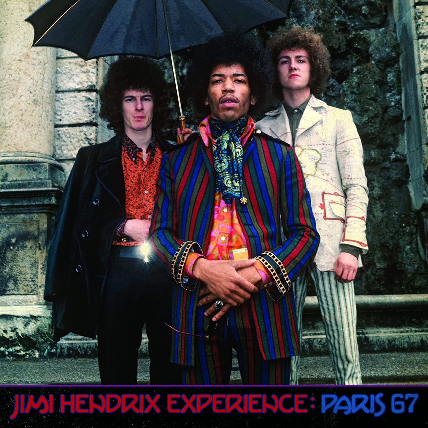 фото Jimi hendrix experience paris 67 (blue & red mixed) (винил) мистерия звука