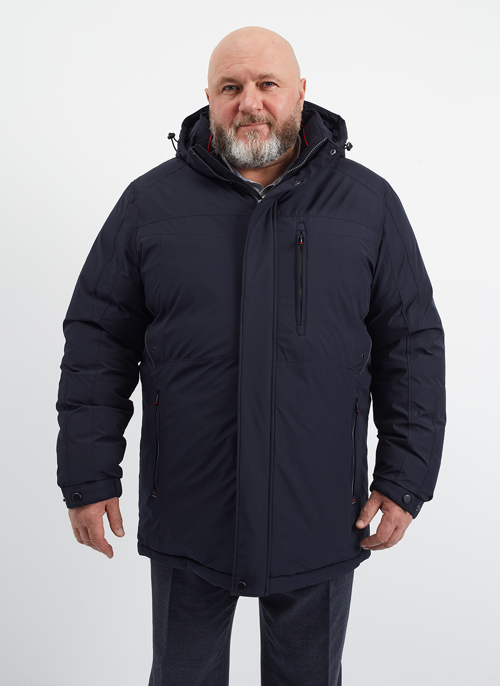 Зимняя куртка мужская Grizman 65229 синяя 58 RU