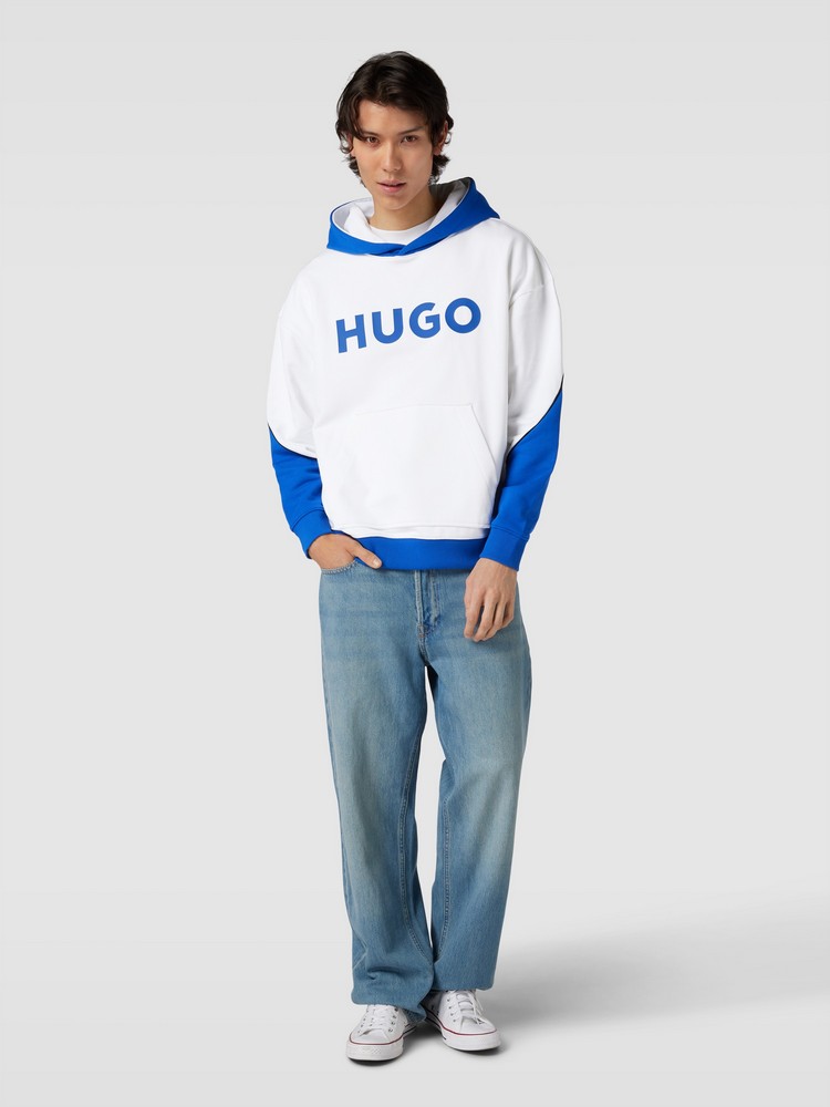 

Худи мужское HUGO 50510561/00 белое L, Белый, 50510561/00