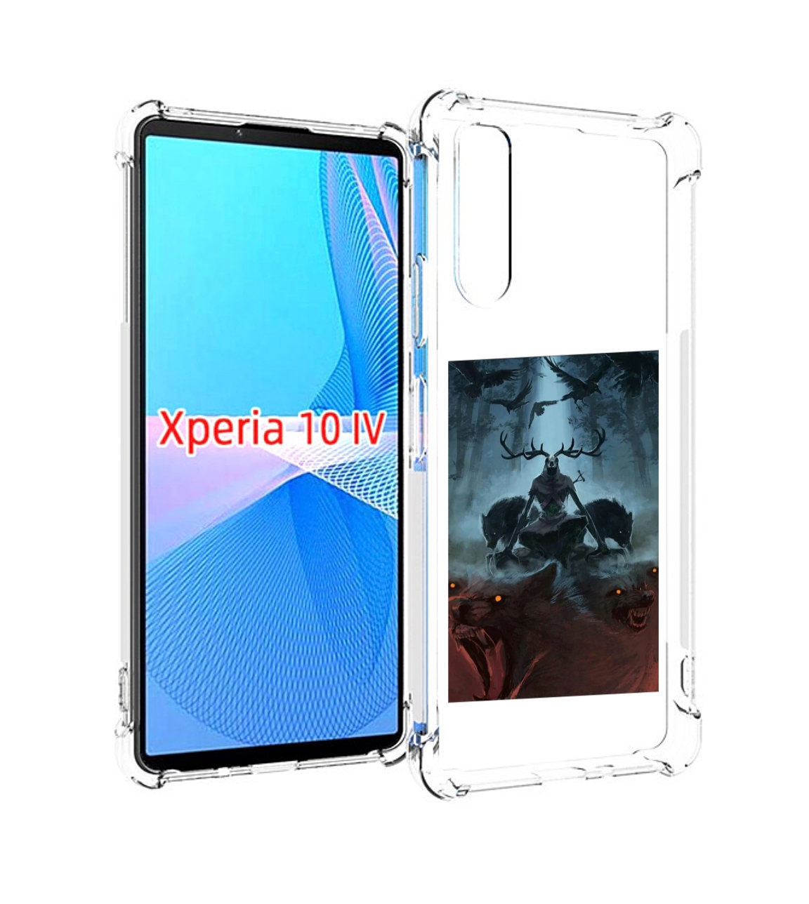

Чехол MyPads лось демон для Sony Xperia 10 IV (10-4), Прозрачный, Tocco