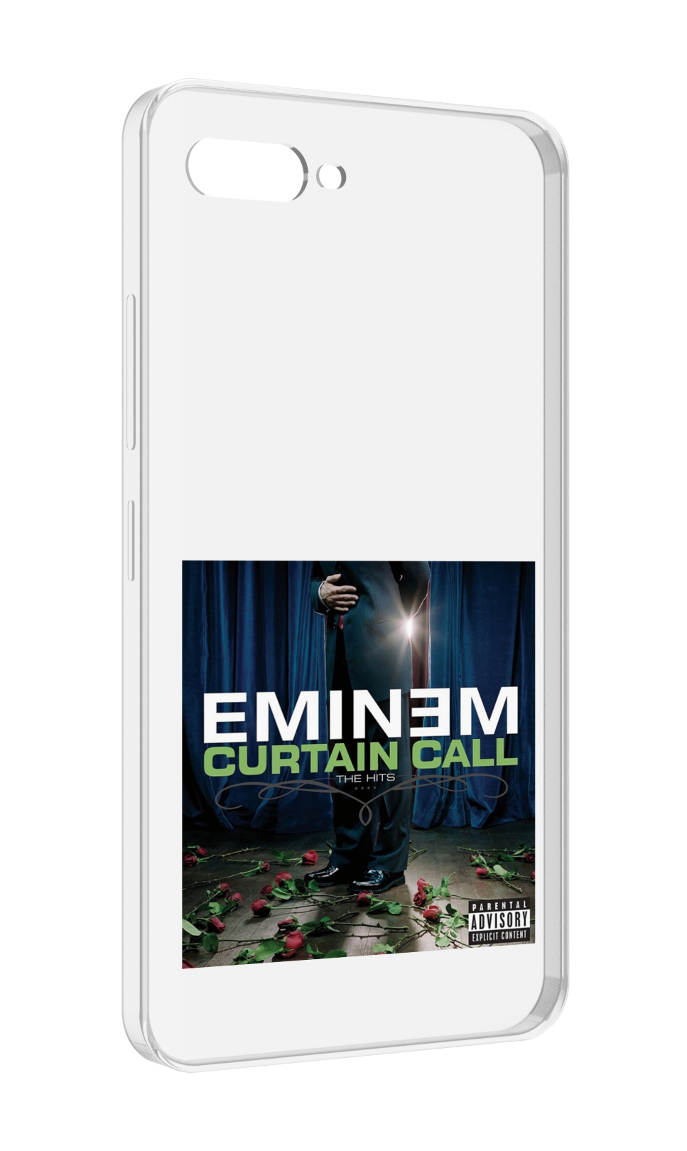 

Чехол MyPads Eminem CURTAIN CALL, THE HITS для ITEL A25 / ITEL A25 Pro / ITEL A35, Прозрачный, Tocco