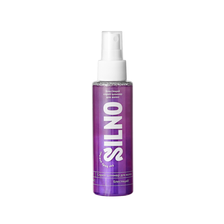 Спрей-шиммер для волос SILNO с витамином Е, блестящий 110 мл silno термозащитное молочко спрей для восстановления волос 110 0