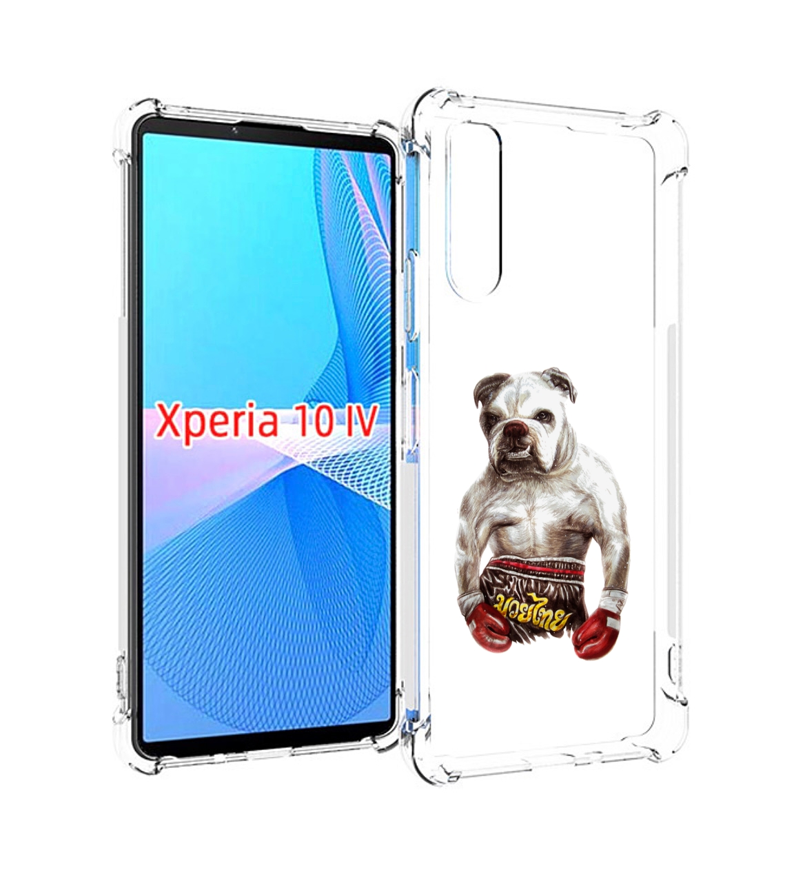 

Чехол MyPads боксер для Sony Xperia 10 IV (10-4), Прозрачный, Tocco