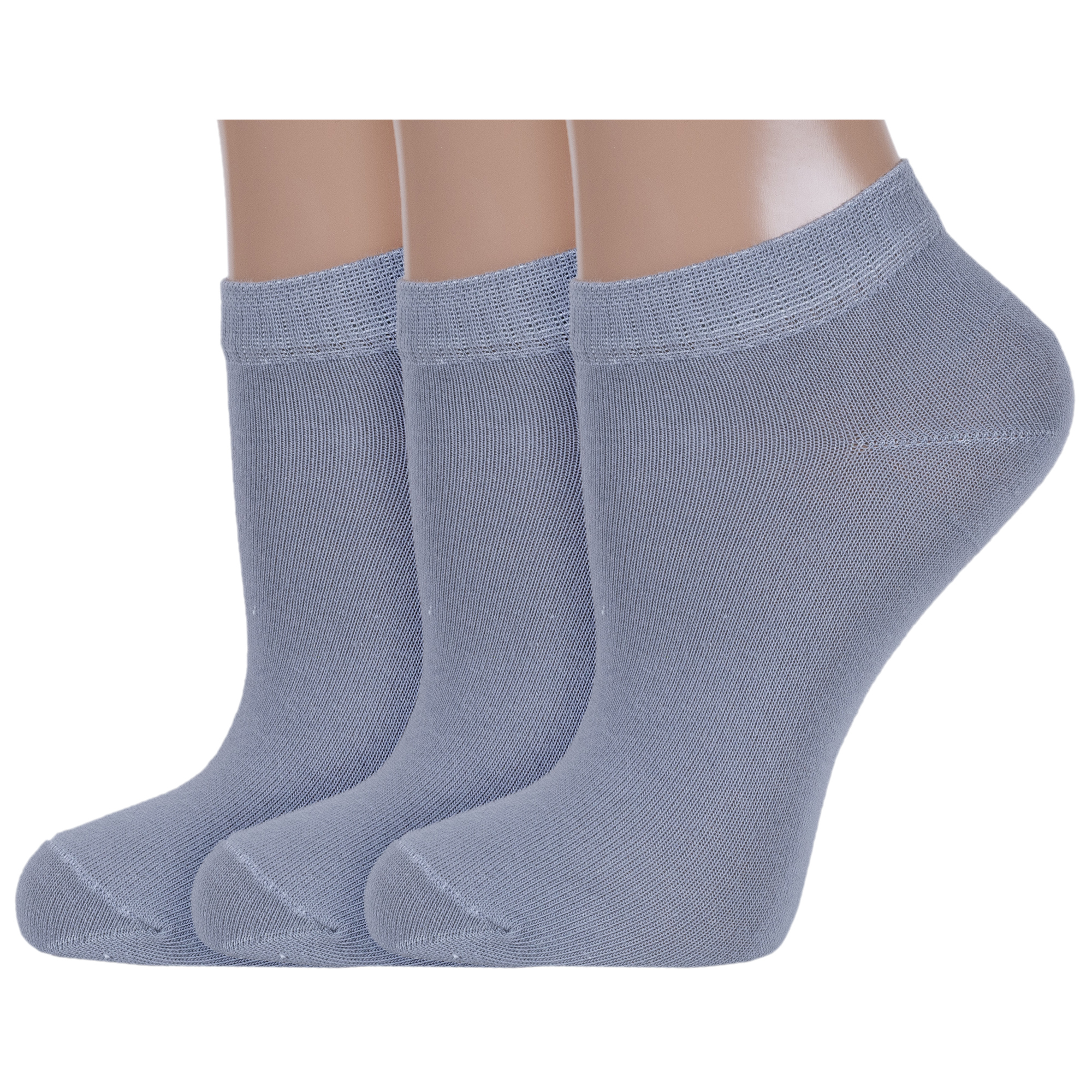 Комплект носков женских Борисоглебский трикотаж 3-6С72 серых 25