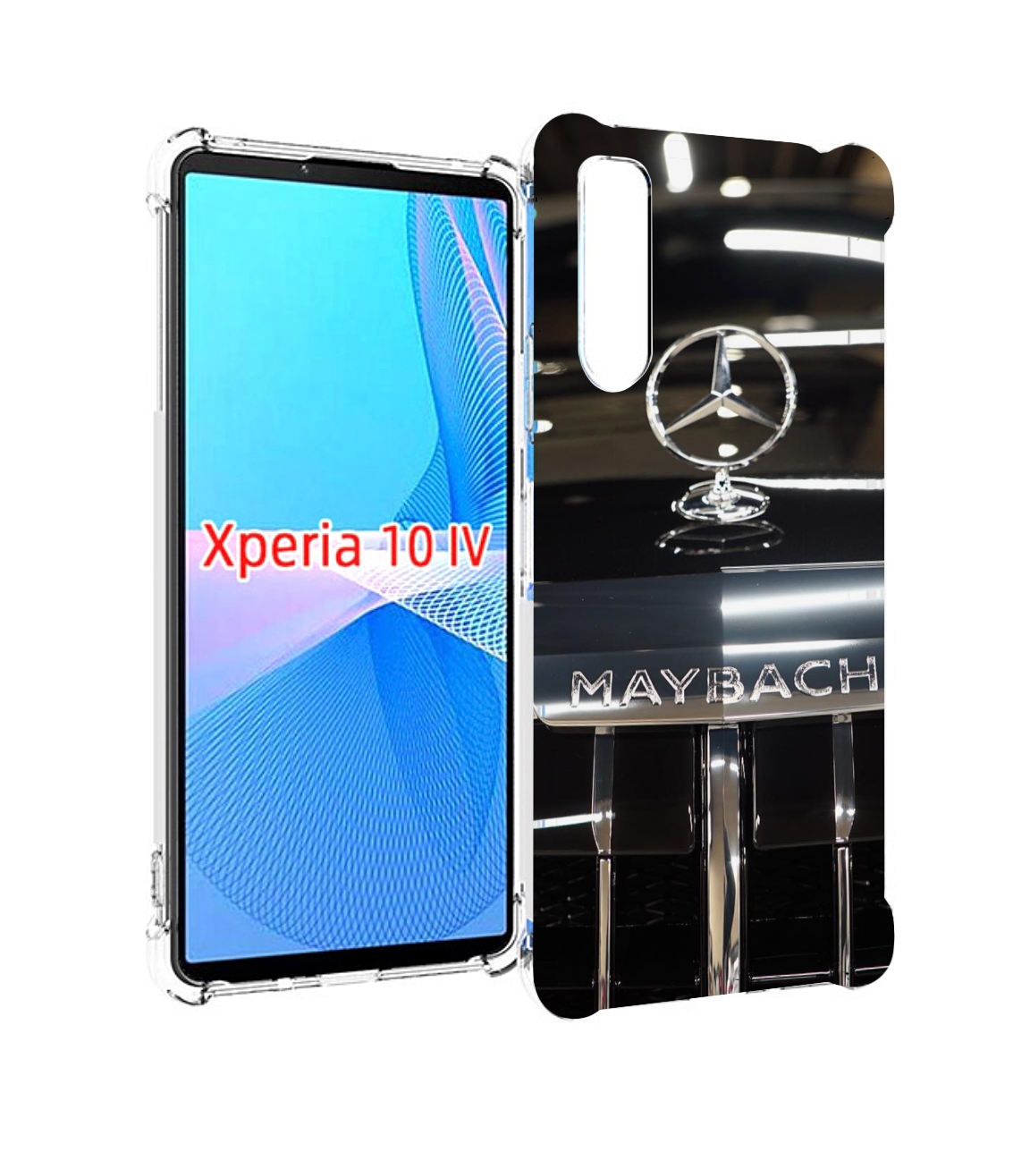 

Чехол MyPads maybach-2 для Sony Xperia 10 IV (10-4), Прозрачный, Tocco