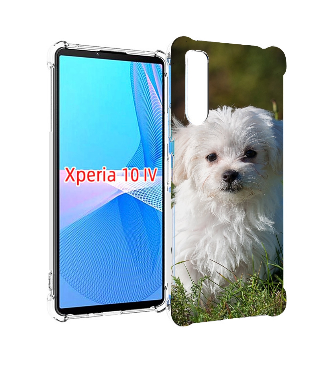 

Чехол MyPads мальтииская-болонка для Sony Xperia 10 IV (10-4), Прозрачный, Tocco