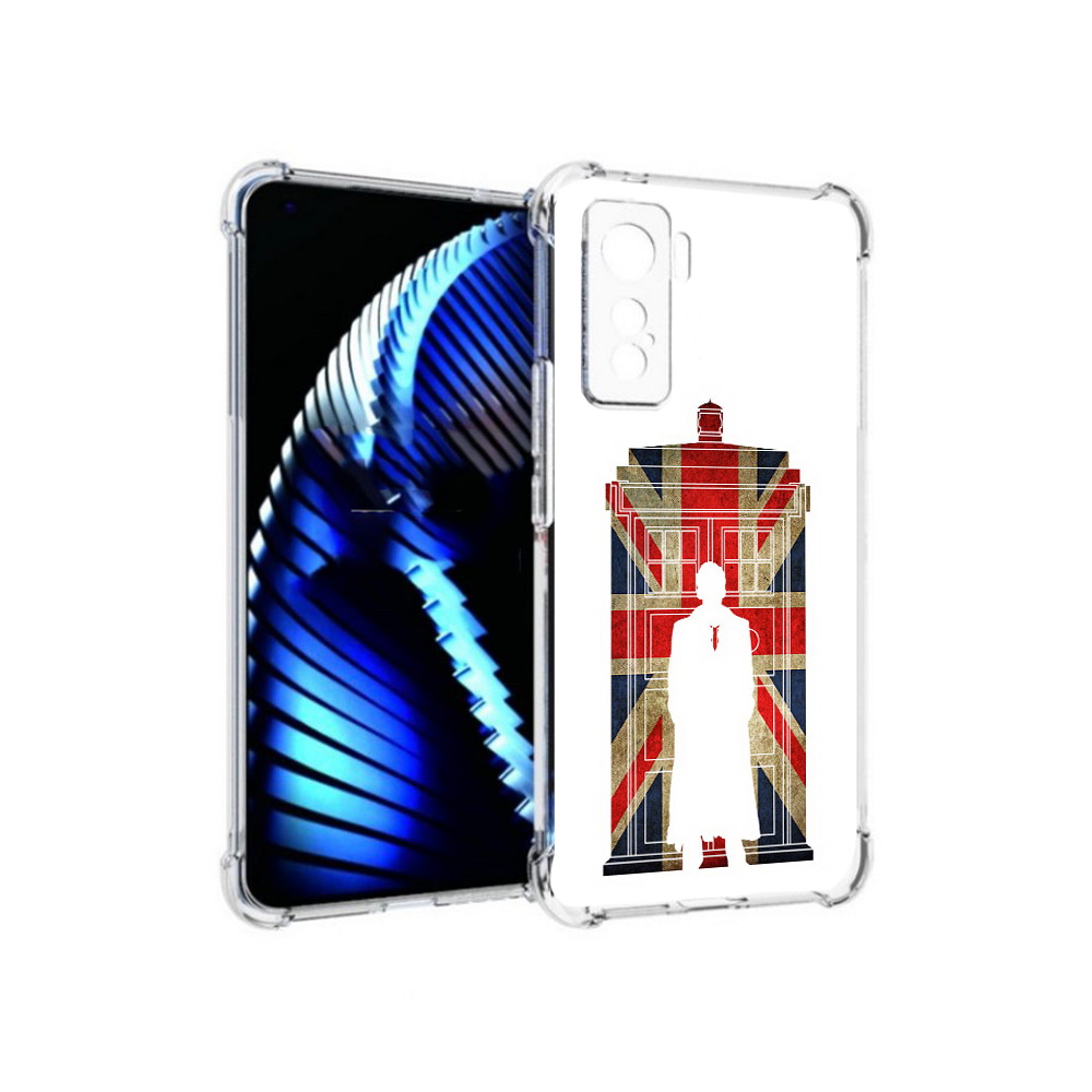 

Чехол MyPads Tocco для Vivo iQOO 5 шерлок холмс, Прозрачный, Tocco