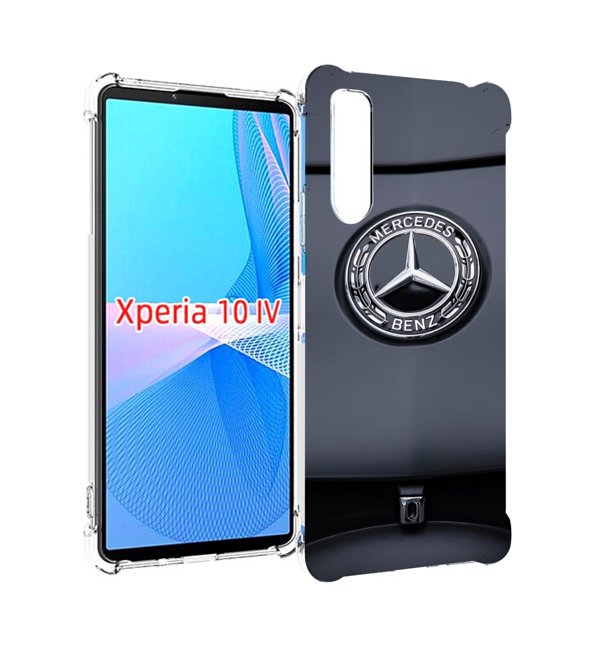 

Чехол MyPads мерседес 7 мужской для Sony Xperia 10 IV (10-4), Прозрачный, Tocco