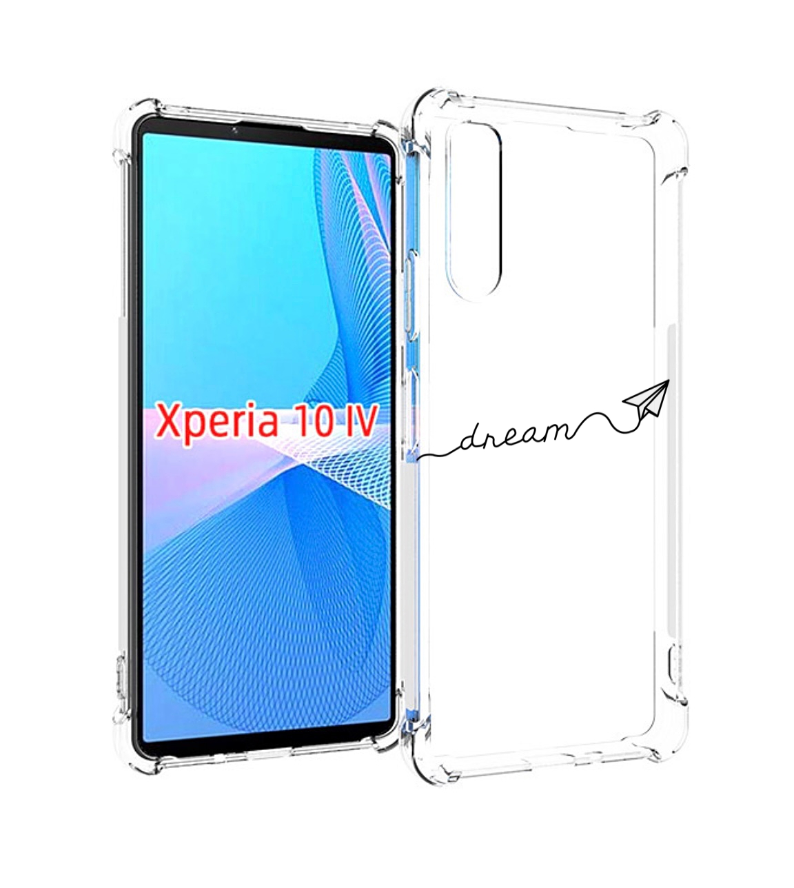 

Чехол MyPads мечта для Sony Xperia 10 IV (10-4), Прозрачный, Tocco
