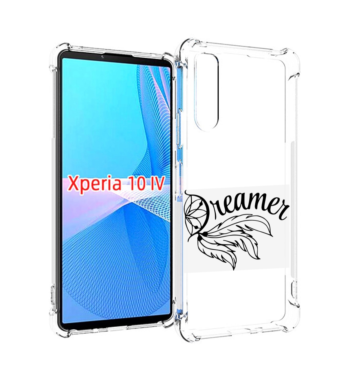 

Чехол MyPads мечтадел для Sony Xperia 10 IV (10-4), Прозрачный, Tocco