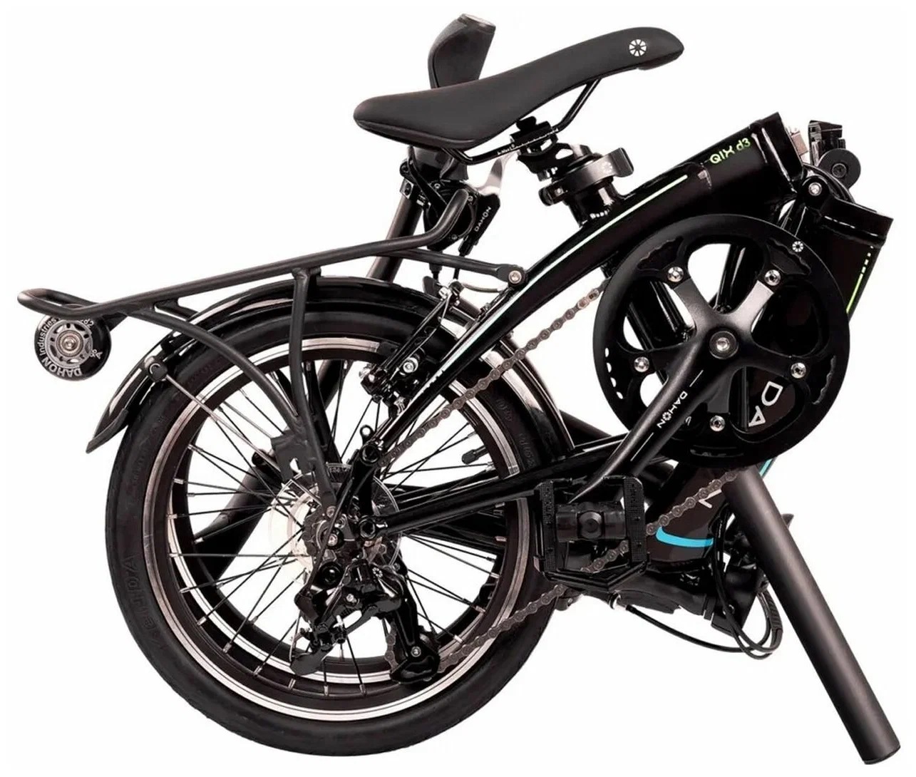 Велосипед Dahon QIX D3 2022 One Size черный
