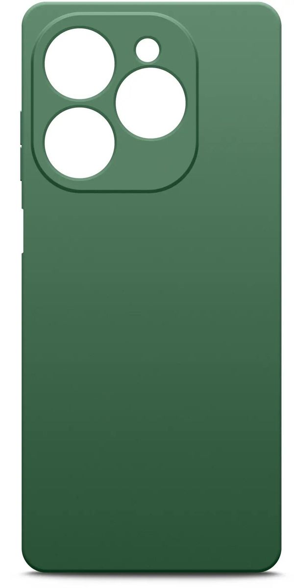 

Чехол BORASCO Microfiber Case для Tecno Spark 20/20C/Go 2024/Pop 8, зеленый опал, Microfiber Case