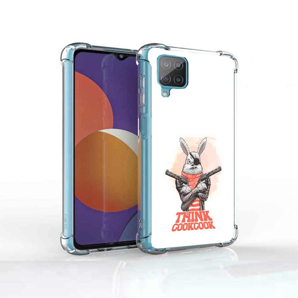 

Чехол MyPads Tocco для Samsung Galaxy M12 кролик пират (PT226930.536.419), Прозрачный, Tocco