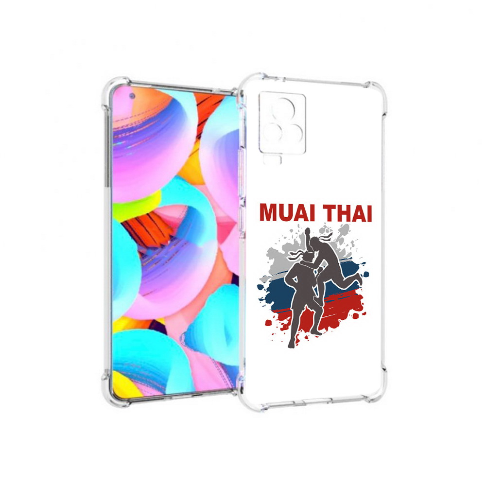

Чехол MyPads Tocco для Vivo IQOO 7 Муайтай (PT226958.415.123), Прозрачный, Tocco
