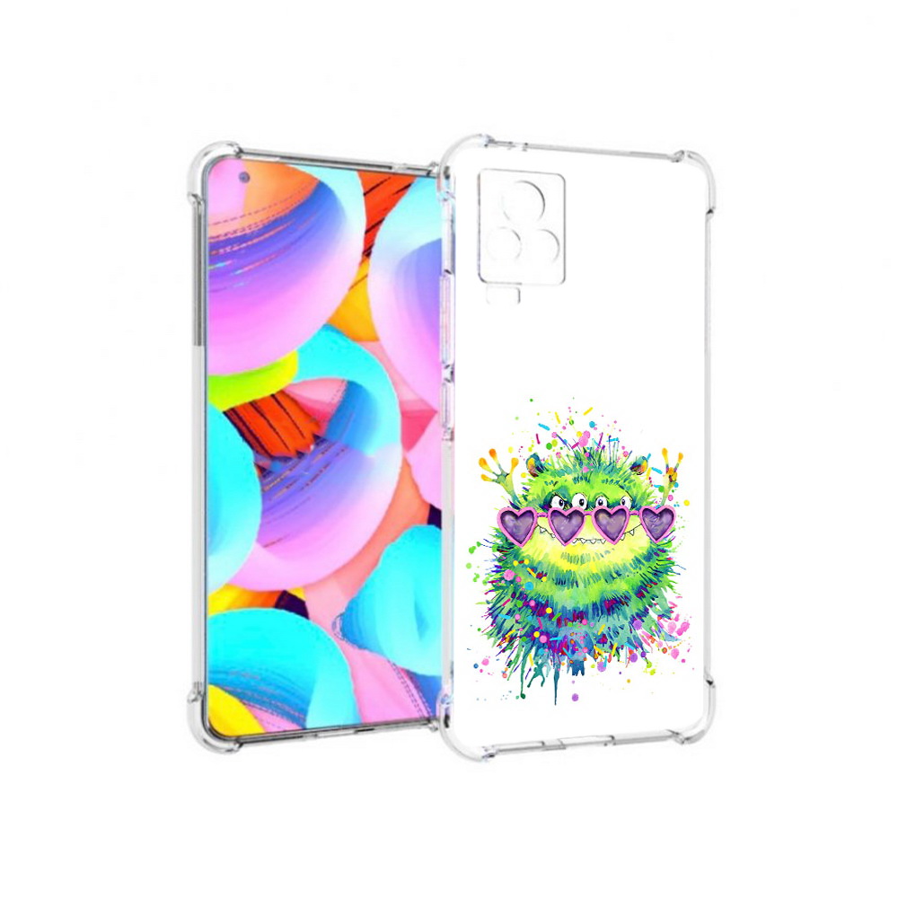 

Чехол MyPads Tocco для Vivo IQOO 7 Пушистый персонаж (PT226958.415.142), Прозрачный, Tocco