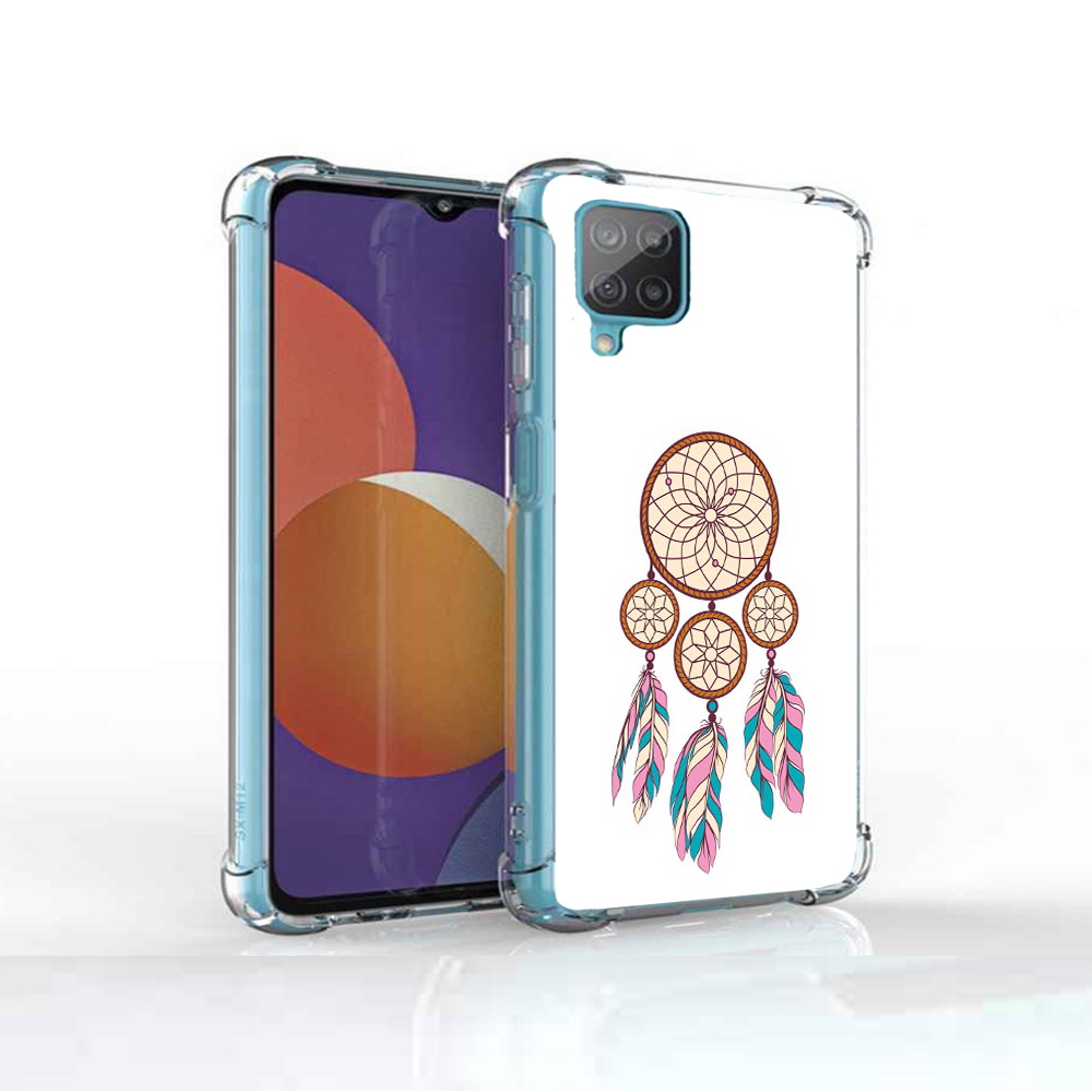 

Чехол MyPads Tocco для Samsung Galaxy M12 ловец снов бежевый (PT226930.536.442), Прозрачный, Tocco