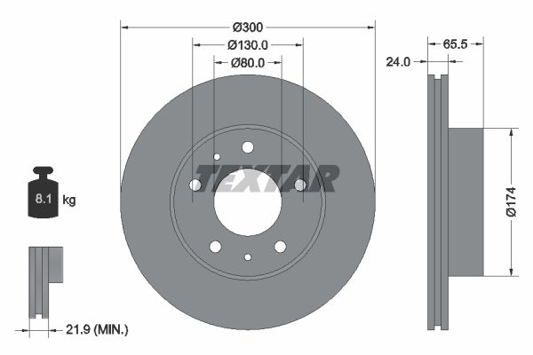 

Диск торм.пер.citroen jumper 94=>/ fiat ducato 94=>/ peugeot boxer 94=>