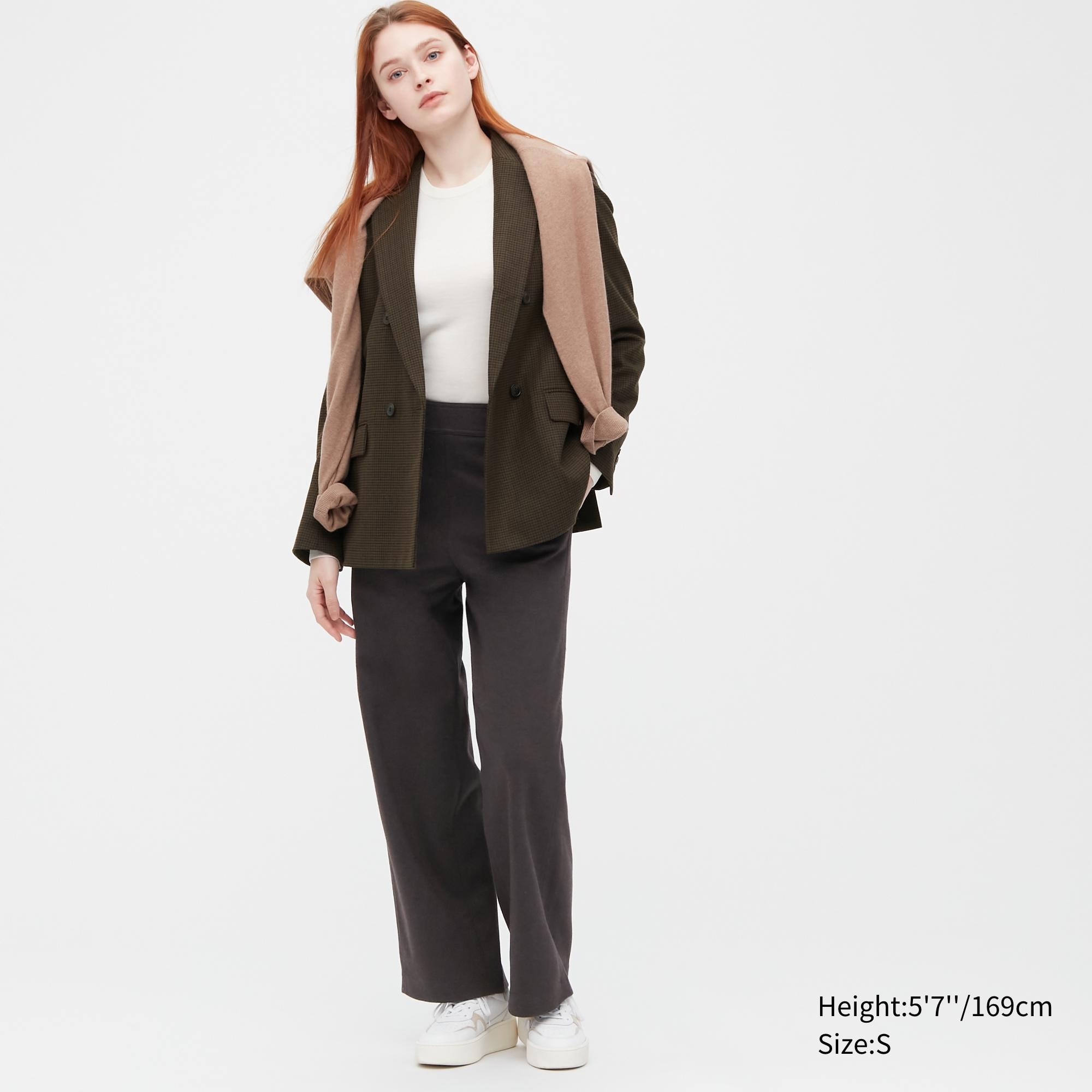 

Брюки женские UNIQLO 452181COL39 коричневые M (доставка из-за рубежа), 452181COL39