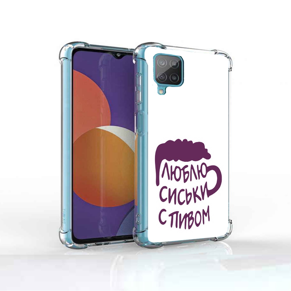 

Чехол MyPads Tocco для Samsung Galaxy M12 люблю пить кружка (PT226930.536.453), Прозрачный, Tocco