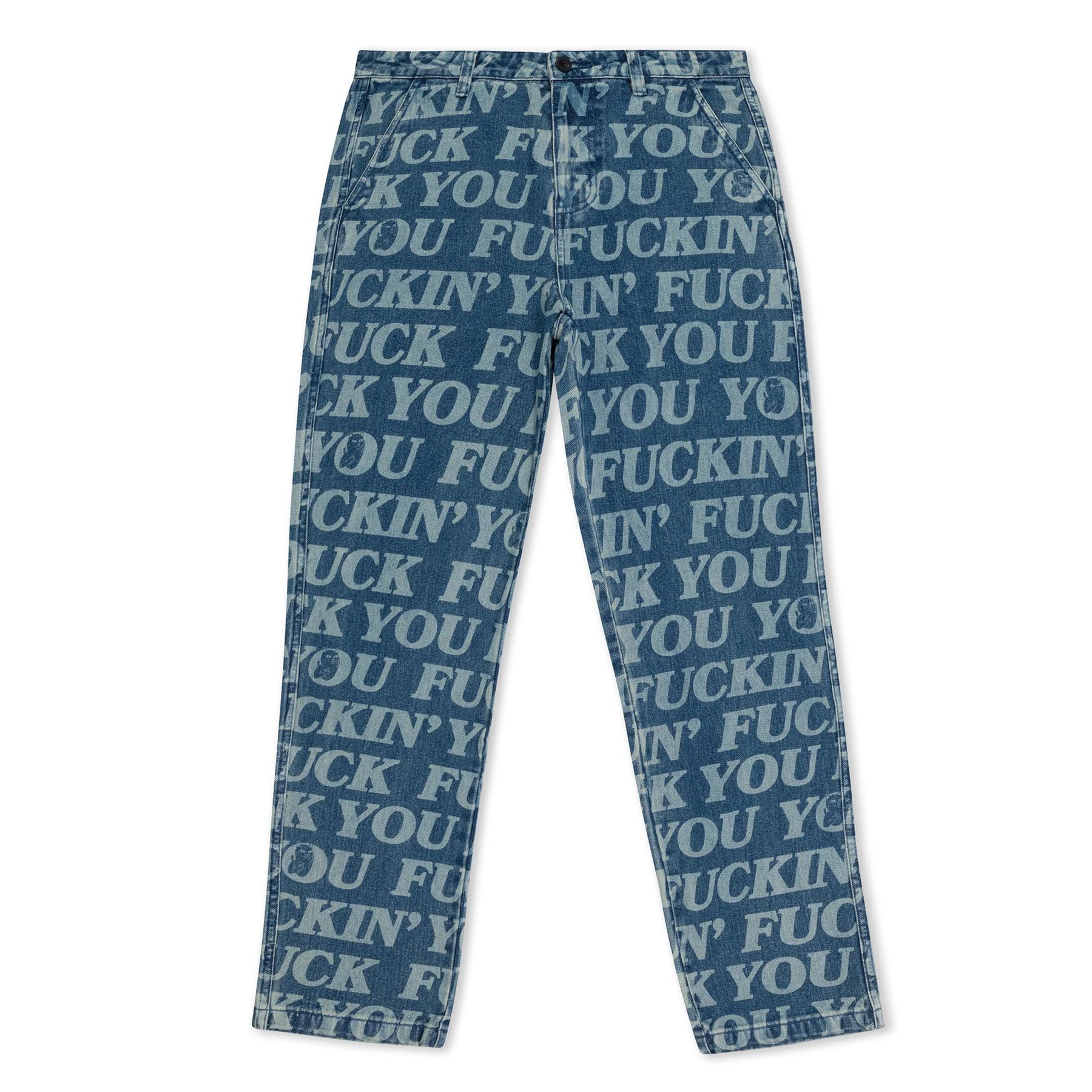 

Джинсы мужские Ripndip Denim Pants голубые 34, Голубой, Denim Pants