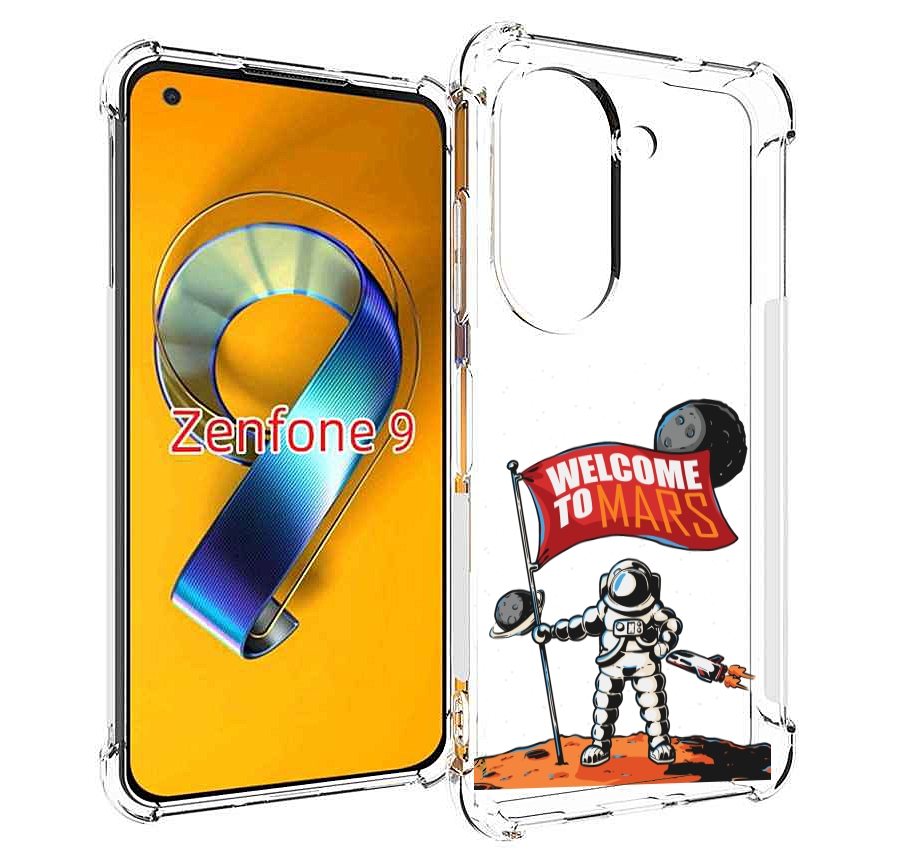 

Чехол MyPads Вэлком-Марс для Asus Zenfone 9 (AI2202), Прозрачный, Tocco