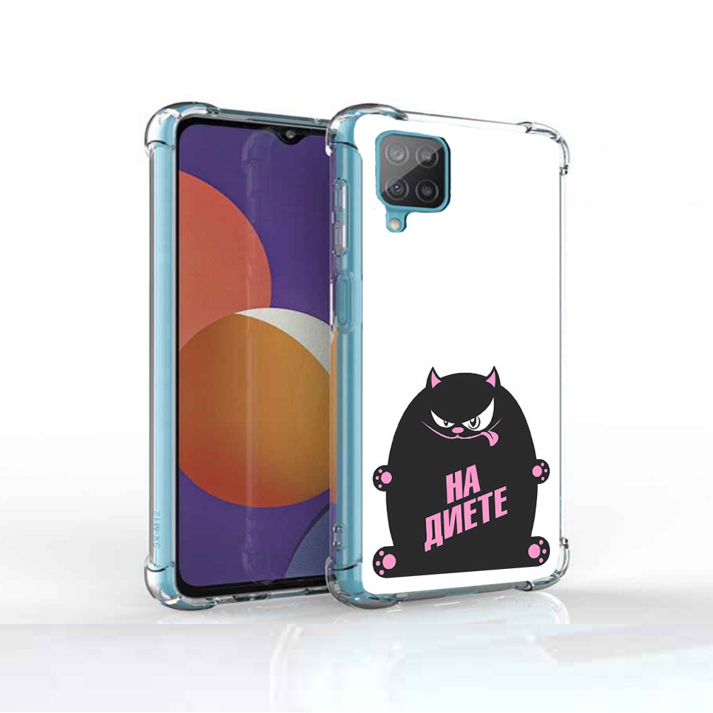 

Чехол MyPads Tocco для Samsung Galaxy M12 на диете (PT226930.536.492), Прозрачный, Tocco