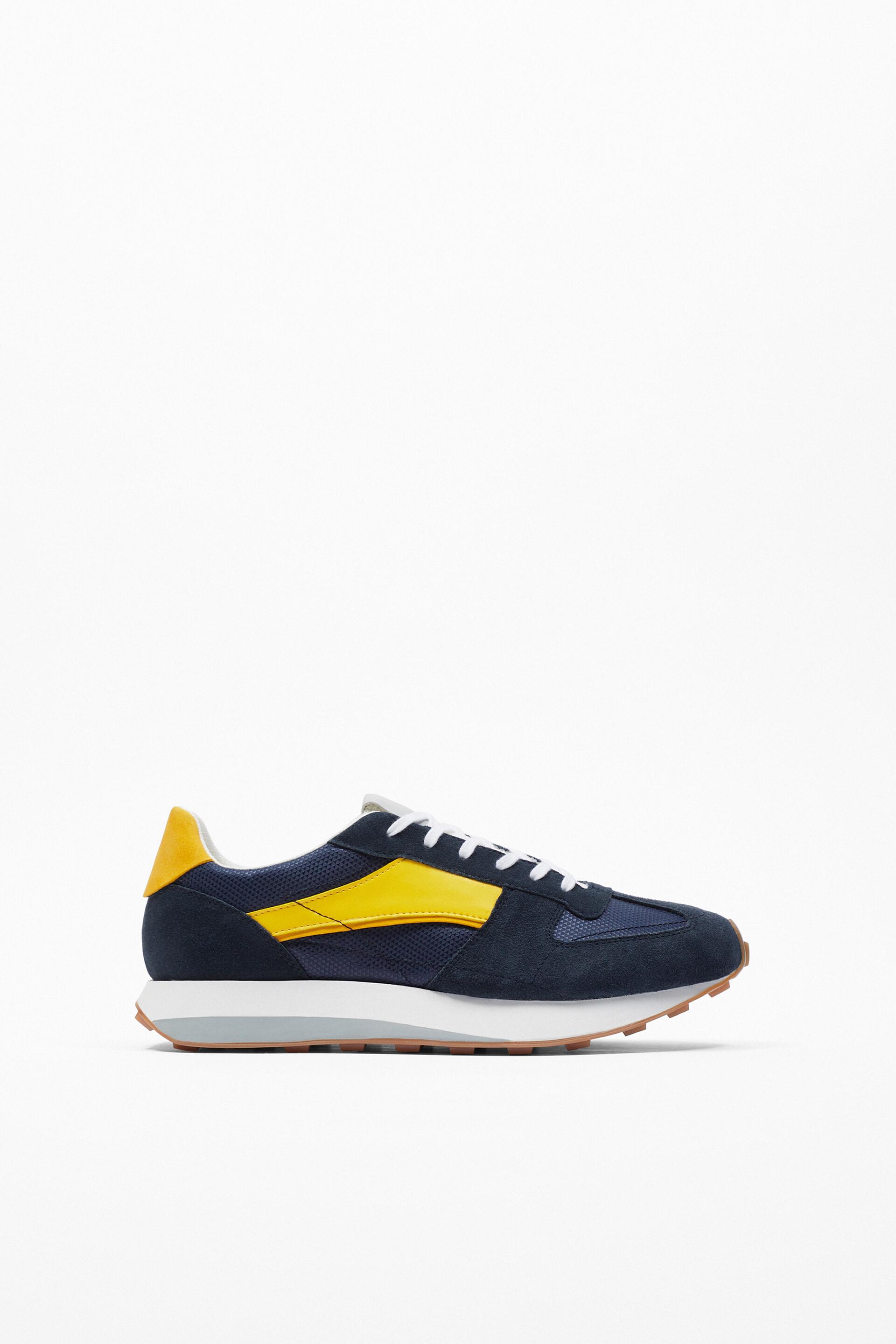

Кроссовки мужские ZARA 177675 синие 43 RU (доставка из-за рубежа), 177675