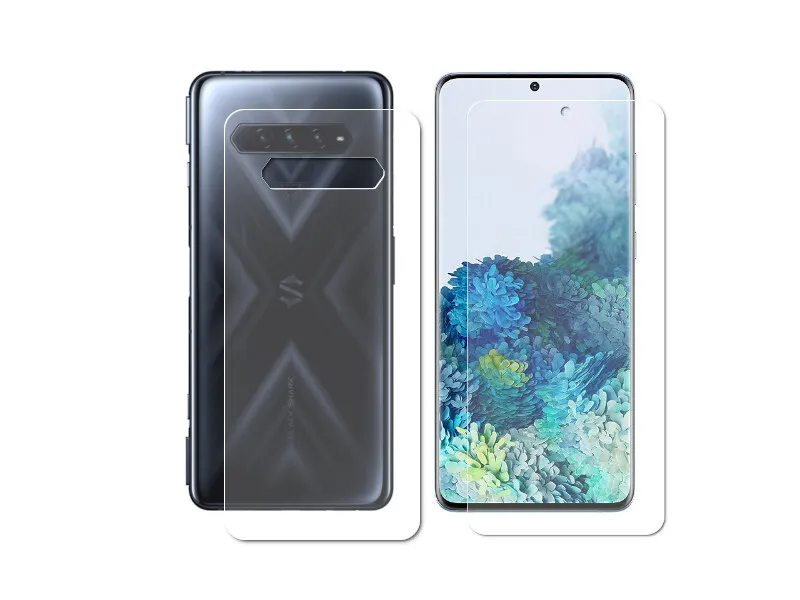 Пленка гидрогелевая LuxCase для Xiaomi Black Shark 4 Front and Back Transparent 86382