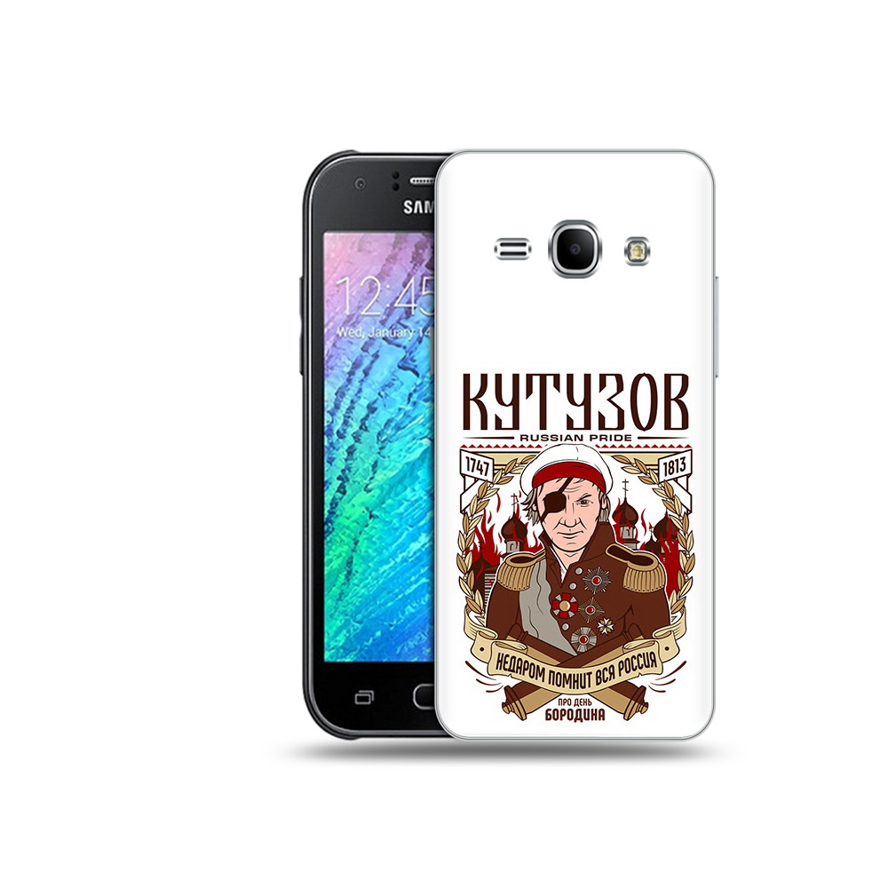 

Чехол MyPads Tocco для Samsung Galaxy J1 Кутузов (PT12095.602.101), Прозрачный, Tocco