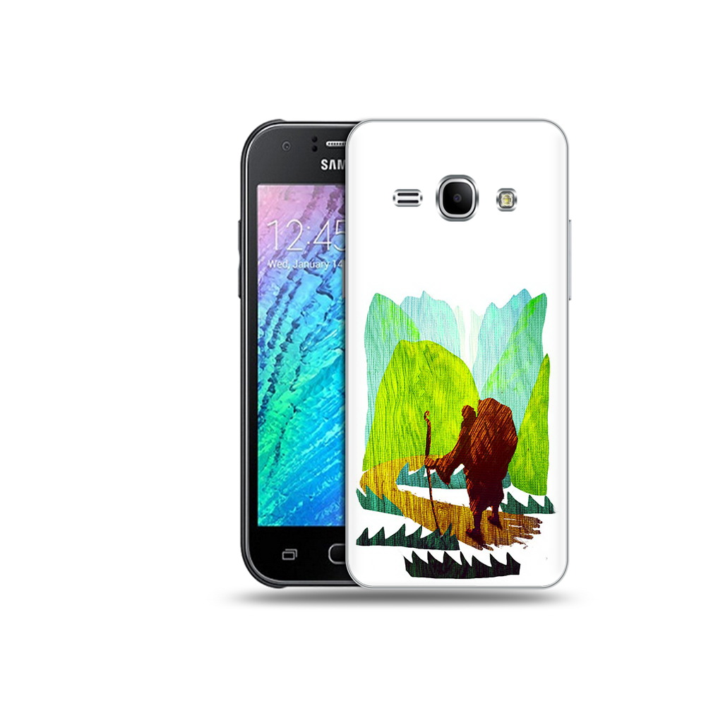 

Чехол MyPads Tocco для Samsung Galaxy J1 Лесная тропа (PT12095.602.106), Прозрачный, Tocco